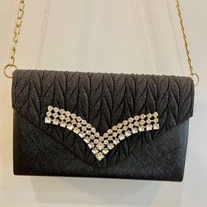 Rhinestone Clutch Purse